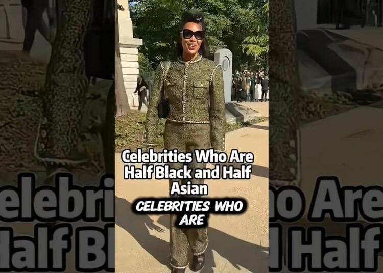 Mixed Heritage Celebrities You Didn’t Know Are Black & Asian 😱 #celebrities #shorts #hollywood