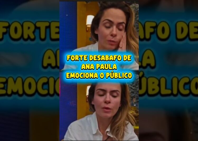 ANA PAULA ABRE O CORAÇÃO E SE EMOCIONA AO FALAR DO PAI