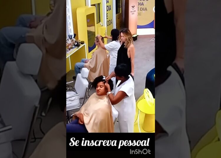 Cabeleireiro para finalistas #bbb