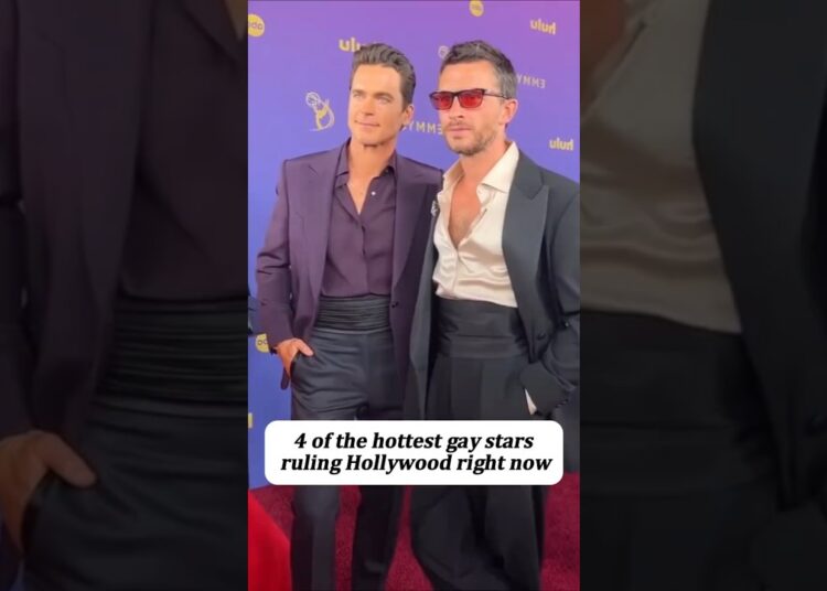 4 of the hottest gay stars ruling Hollywood #celebrity #celebritynews #viral #shorts #fyp
