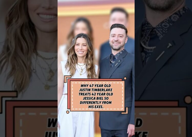 WHY 47 YEAR OLDJUSTIN TIMBERLAKETREATS 42 YEAROLDJESSICA BIEL SODIFFERENTLY FROMHIS EXES.