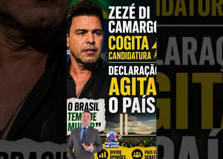 ⚡ Zezé Di Camargo cogita candidatura? 😳 Está pronto para a política ou é só revolta?