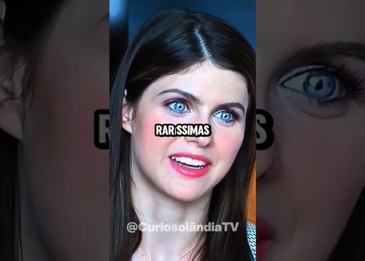 6 famosos com cores de olhos raríssimas e naturais!​#shorts