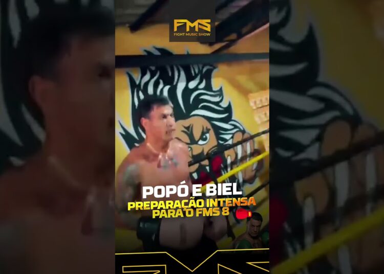 PREPARAÇÃO A MIL:  Popó Freitas e Biel