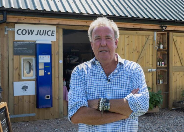 A estrela de TV ‘não voltou’ à fazenda de Jeremy Clarkson depois de problemas