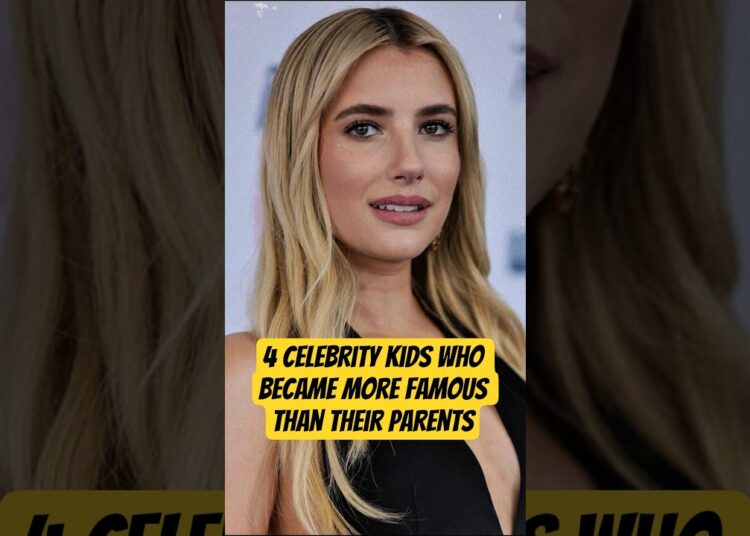 4 Celebrity Kids Who Became More Famous Than Their Parents #celebritynews