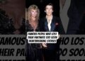 Famous People Who Lost Their Partners Too Soon Heartbreaking Stories #celebritynews