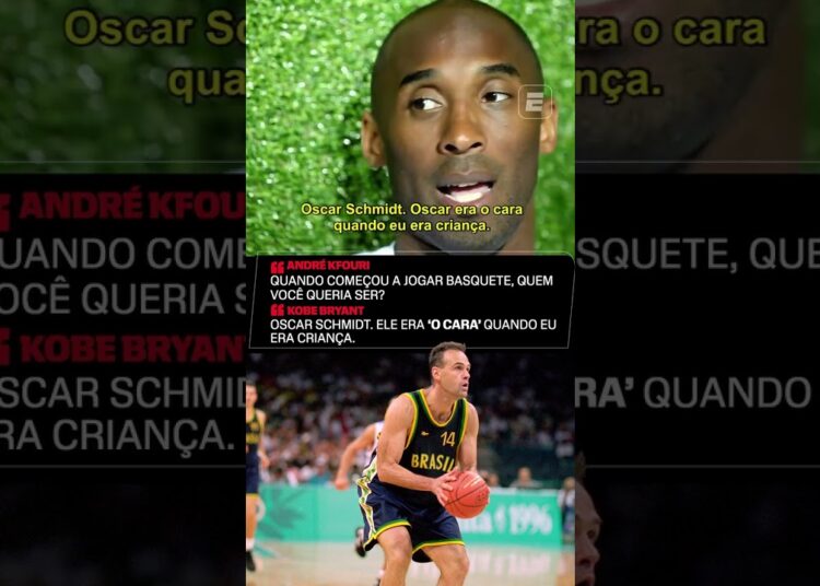OSCAR SCHMIDT ERA O CARA! A grande inspiração para KOBE BRYANT! ❤️❤️