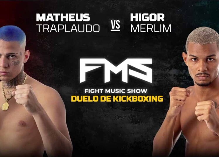 LUTA 04 – FMS 1 – TRAPLAUDO X HIGOR MERLIN (Luta de Kickboxing)