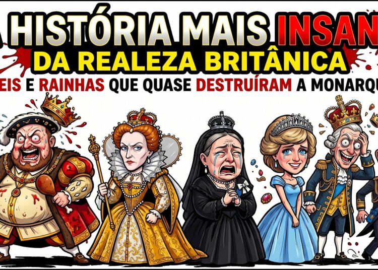 A HISTÓRIA INSANA DA REALEZA BRITÂNICA: Reis Que Cortavam Cabeças Pra Trocar de Esposa