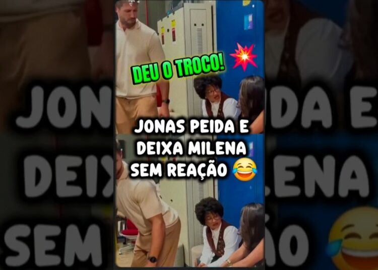 JONAS DÁ O TROCO EM MILENA E DEIXA TIA MILENA SEM REAÇÃO “VINGANÇA DO PEIDO”