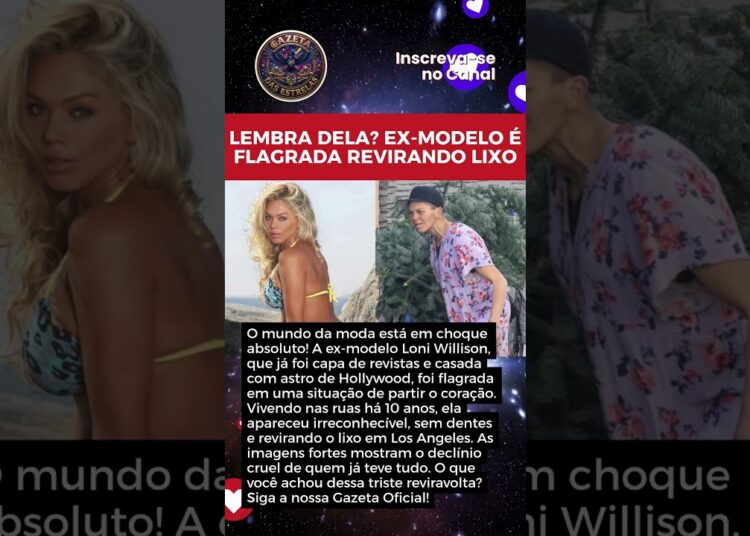 LEMBRA DELA? EX-MODELO FAMOSA É FLAGRADA REVIRANDO LIXEIRA E ESTADO DEPLORÁVEL CHOCA O MUNDO!