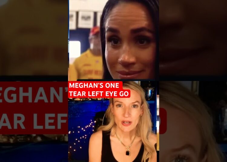 Meghan’s One Tear Left Eye Go