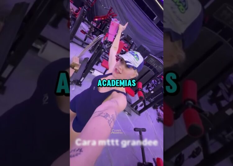 ACADEMIA DA VIRGINIA ESTA NA FASE FINAL#curiosidades#famosos#virginia#academia#treino#fitness#brasil