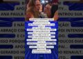 ANA PAULA SE EMOCIONA COM FAMÍLIA