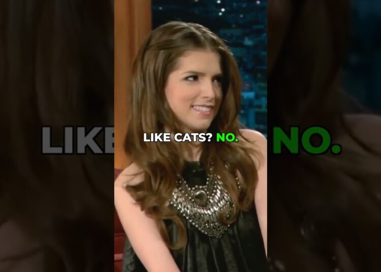 No Cats! Anna Kendrick’s Strong Opinion