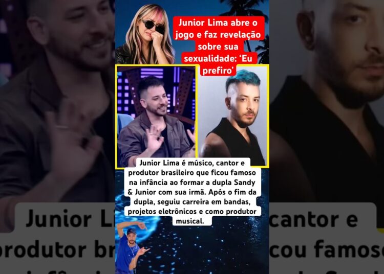 JÚNIOR FAZ REVELAÇÃO BOMBÁSTICA SOBRE SUA SEXUALIDADE #feedshorts #ultimasnoticia #fofoca