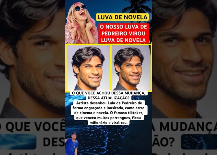 NOSSO LUVA DE PEDREIRO VIRA LUVA DE NOVELA #feedshorts #ultimasnoticia #fofoca