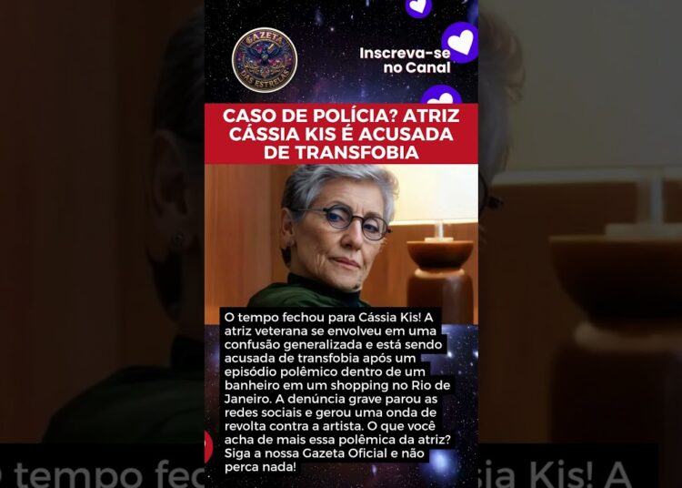 CASO DE POLÍCIA? CÁSSIA KIS É ACUSADA DE TRANSFOBIA EM BANHEIRO E CLIMA PESA NO RIO!