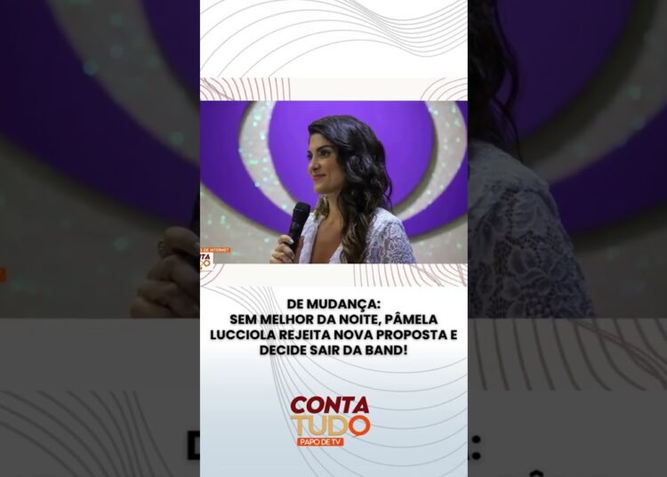 #Band acaba com o #MelhorDaNoite e #PamelaLucciola deixa emissora! #fofocas #tv #famosos