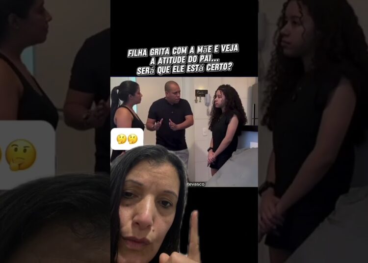 Filha grita com a mãe, e veja atitude do pai #dueto #noticias #fofoca #ultimasnoticia