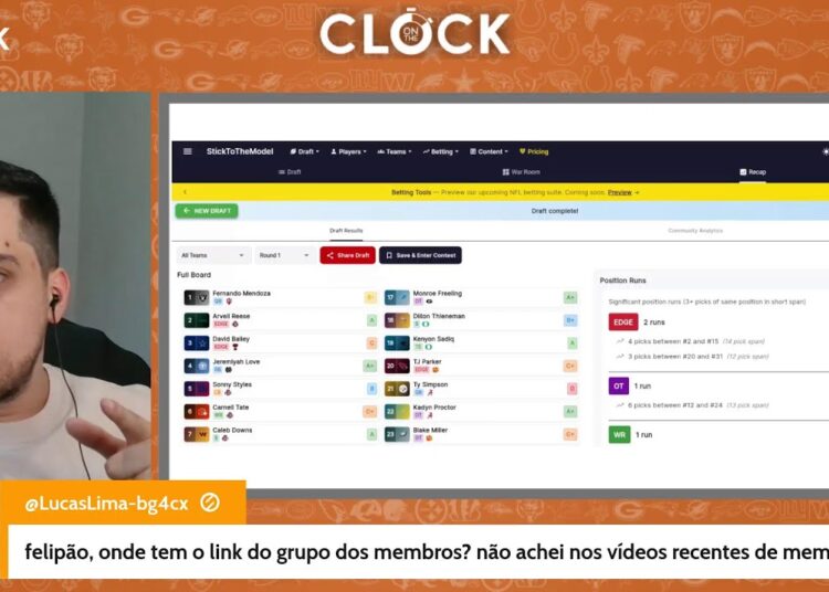 LIVE  – MOCK FINAL E ÚLTIMAS FOFOCAS