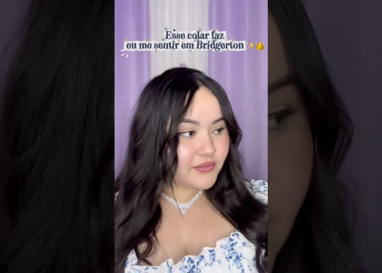Não parece colar de realeza? ✨👑