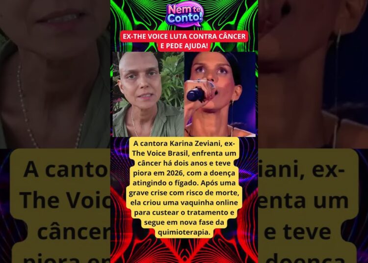 🚨 EX THE VOICE PEDE AJUDA CONTRA CÂNCER E REVELA CRISE GRAVE 😢 “NÃO É GOLPE!”