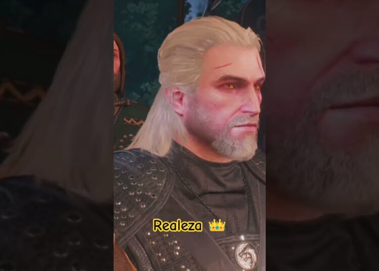 The Witcher 3 – Realeza 👑 #ps5 #games #gamer #shorts #xbox #gaming #thewitcher3nextgen #thewitcher3