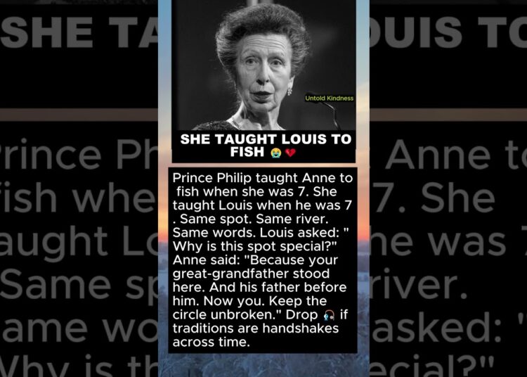 SHE TAUGHT LOUIS TO FISH 😭💔