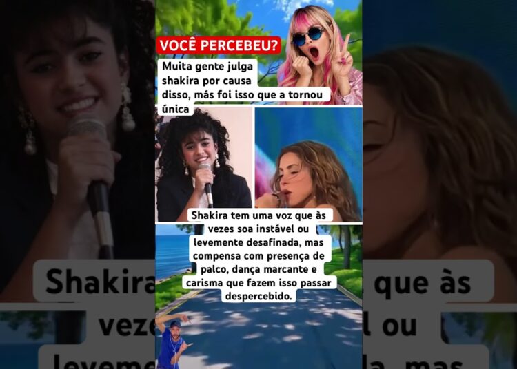 SHAKIRA JÁ FOI JULGADA POR CAUSA DE SUA VOZ #feedshorts #fofoca #show