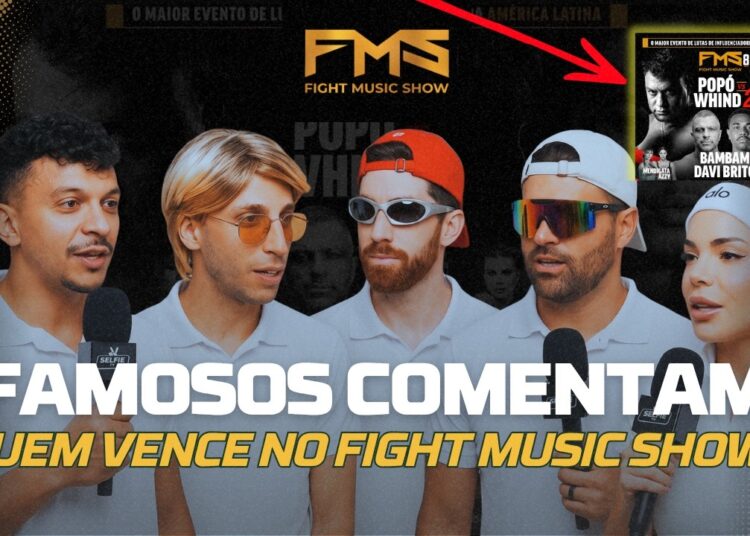 QUEM VENCE O FIGHT MUSIC SHOW? Famosos responde A LUCAS SEFLIE – Parte 1