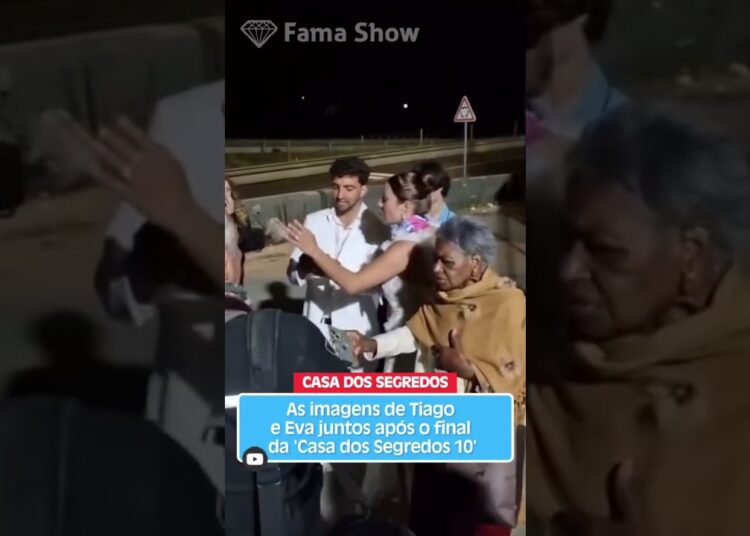 Tiago e Eva no fim da gala da Casa dos Segredos 10! | Fama Show