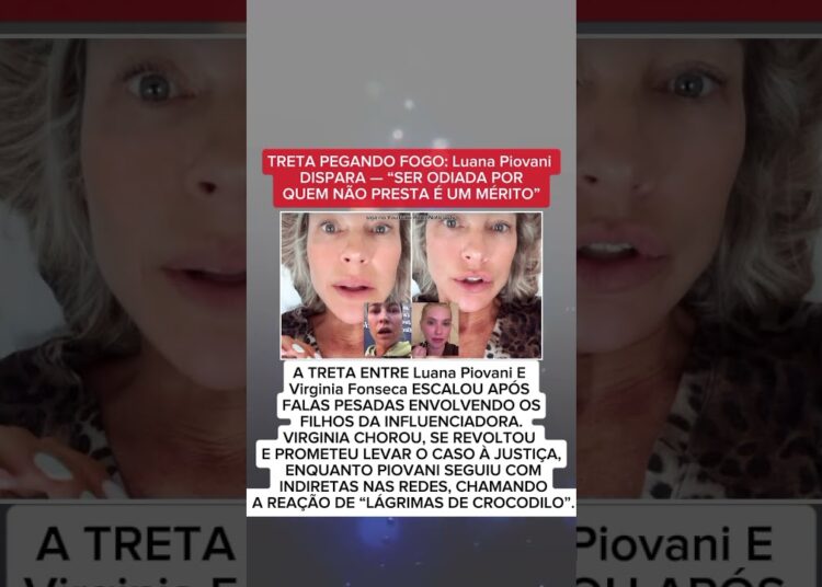 TRETA EXPLODE: Luana Piovani ATACA E Virginia Fonseca CHORA APÓS FALA SOBRE OS FILHOS 😳🔥