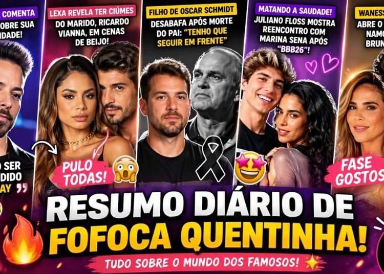 RESUMÃO DAS FOFOCAS HOJE Junior Lima RESPONDE, Lexa COM CIÚMES e Wanessa ASSUME namoro! #fofoca #bbb