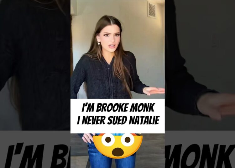 Brooke Monk Responds To Suing Natalie Reynolds
