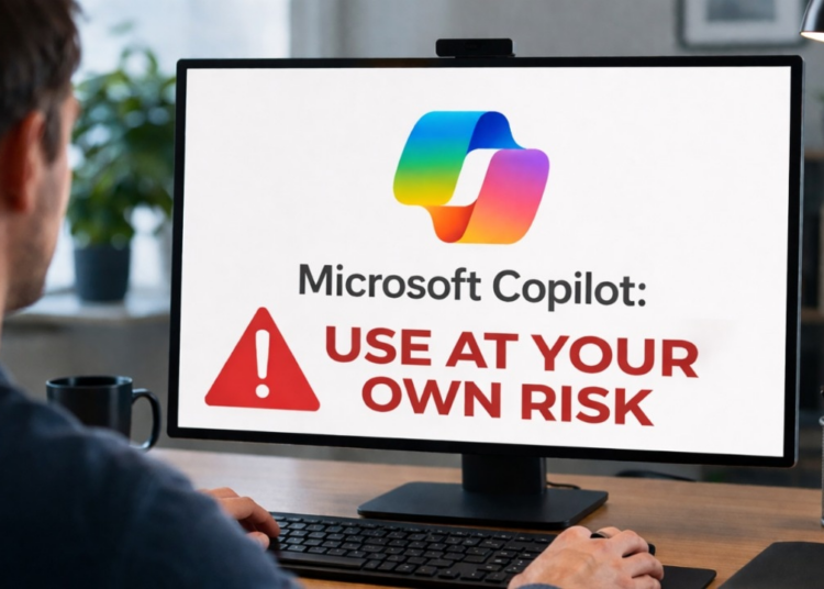 A Microsoft agora diz que o Copilot AI se destina apenas a fins de entretenimento, use por sua conta e risco
