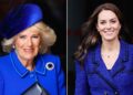 A batalha real da rainha Camilla e Kate Middleton pelo azul gerou tensão no palácio: especialista