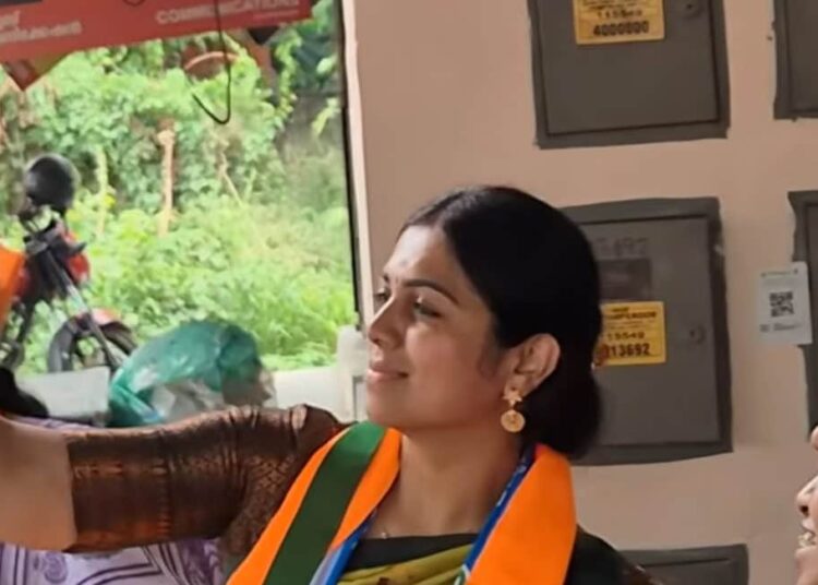 A candidata do Twenty20, Anjali Nair, transforma sua rotina, unindo a fama na tela com a campanha fora da tela