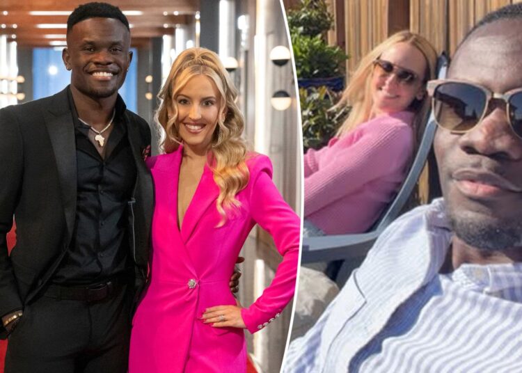 A estrela de 'Love Is Blind' Chelsea Griffin aborda rumores de divisão de Kwame Appiah