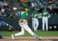 A explosão de Lawrence Butler eleva A's sobre Royals – Field Level Media – Soluções de conteúdo esportivo profissional