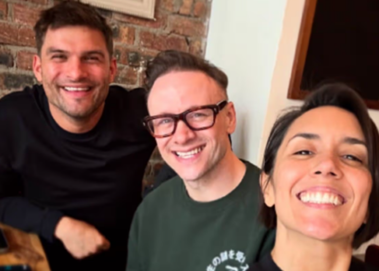 BBC Strictly estrela reunião de Edimburgo com ex-colega deixa os fãs emocionados