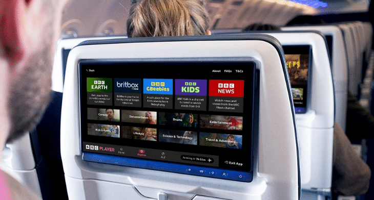 BBC Studios anuncia primeiro serviço de streaming de entretenimento a bordo