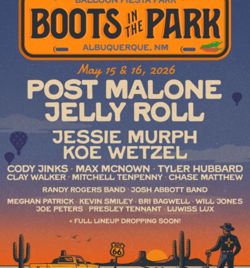 Boots In The Park revela programação de 2026 com Post Malone, Jelly Roll e muito mais