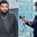 Cabeleireiro famoso usa secador de cabelo Dyson para ajudar a derreter a escultura de gelo de Drake antes da revelação do novo álbum