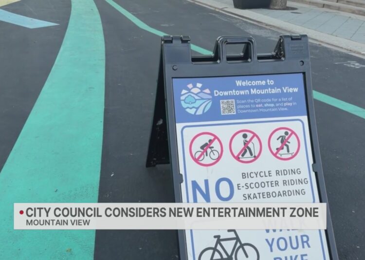 Câmara Municipal de Mountain View considera nova zona de entretenimento – KRON4