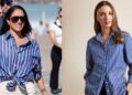Camisa de £ 35 canaliza o visual de Meghan Markle por £ 300 menos | Real | Notícias