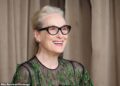 Celebrities ageing gracefully: Meryl Streep, 76, and Sarah Jessica Parker, 61, among the stars embracing their natural greys and fine lines- as Lisa Kudrow, 62, swears off Botox