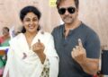 Chennai: celebridades votam nas pesquisas de Tamil Nadu #Gallery