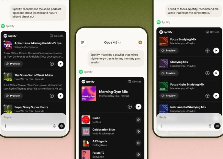 Claude se torna o mais recente parceiro de IA do Spotify para descoberta de música